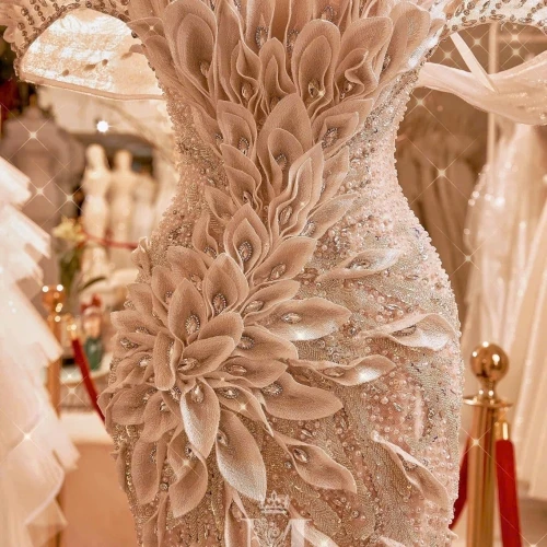 Váy Cưới ĐUÔI CÁ THIẾT KẾ