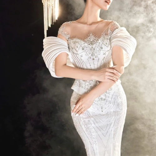 Váy Cưới ĐUÔI CÁ THIẾT KẾ