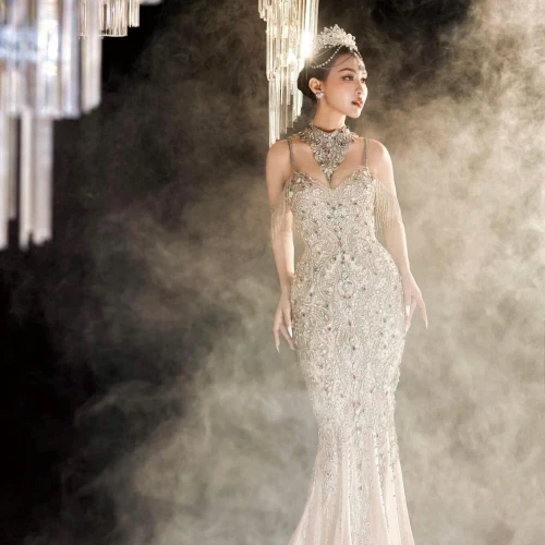 Váy Cưới ĐUÔI CÁ THIẾT KẾ