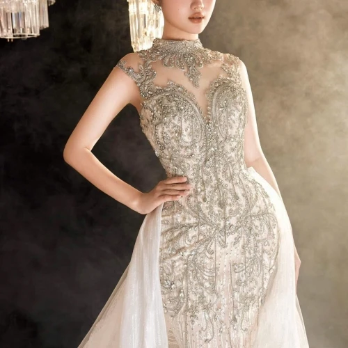 Váy Cưới ĐUÔI CÁ THIẾT KẾ